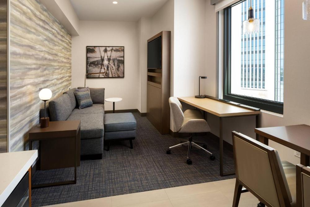 One-Bedroom King Suite with Sofa Bed interior